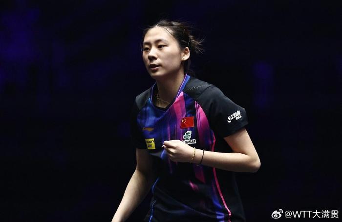 博鱼电竞-王楚钦4-2晋级！蒯曼赢队友会师陈熠，国乒锁定一冠无缘包揽五冠